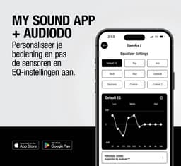 Fresh 'n Rebel Clam Ace 2 – Draadloze Bluetooth Koptelefoon met Active Noise Cancelling – 100+ uur Speeltijd - Met volume wiel - Ice Grey — thumbnail 2