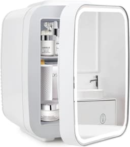 Skincare Fridge 4L - Organizer - Make up Koelkast - Beauty Fridge - Wit — thumbnail 1