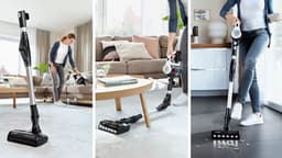 Bosch Unlimited 7 BSS711W - draadloze steelstofzuiger - zakloos - zwart — thumbnail 2