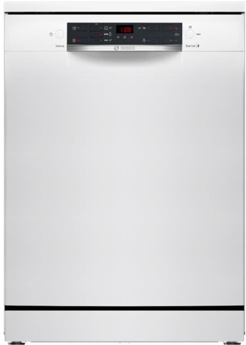 BOSCH SMS25AW10F Serie 2 Vrijstaande Vaatwasser 60 cm Wit — afbeelding 1