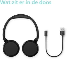 Philips TAH3209BK Bluetooth koptelefoon zwart — thumbnail 8