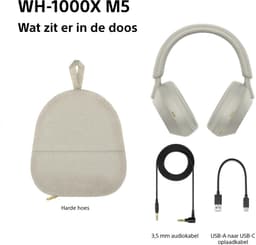 Sony WH-1000XM5 - Draadloze koptelefoon met Noise Cancelling - Zilver — thumbnail 19