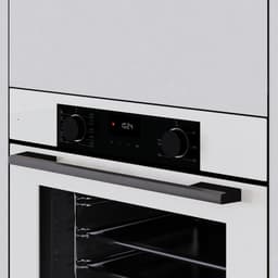 Wiggo WO-BFA610(W) - Inbouw heteluchtoven - 73L - Airfryer functie - Hetelucht - Soft Close deur - Telescooprails - Energieklasse A - Wit - 5 jaar garantie — thumbnail 5