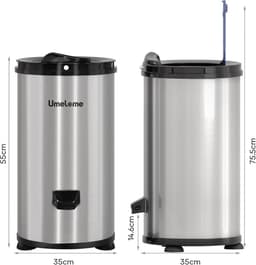 RFWR® Energiezuinige 4kg Wasdroger met 3200 RPM en Gravity Drain — thumbnail 8