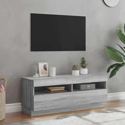 TV-meubel met LED-verlichting 100x35x40cm - modern en duurzaam — thumbnail 5