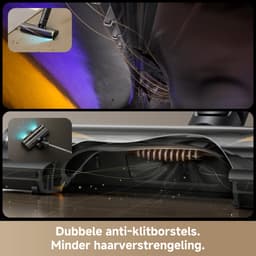 Dreame R20 Slim Steelstofzuiger - Snoerloos - 190AW zuigkracht – Tot 90 min autonomie – Met LED verlichting & HEPA-filter – Lichtgewicht – Compleet met accessoires – Voor huisdieren & Alle vloertypes — thumbnail 8