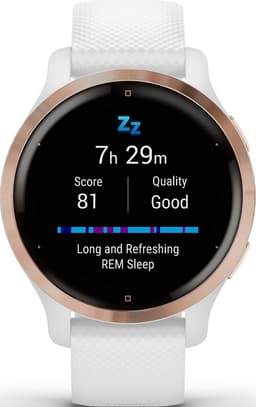 Garmin Venu 2s - Smartwatch voor dames met Stappenteller - 10 dagen batterij - 40 mm - Rose Goudkleurig/Wit — thumbnail 15