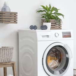 wasbol set van 4 - voor wasmachine - tot 90°C - kunststof - grijs — thumbnail 4