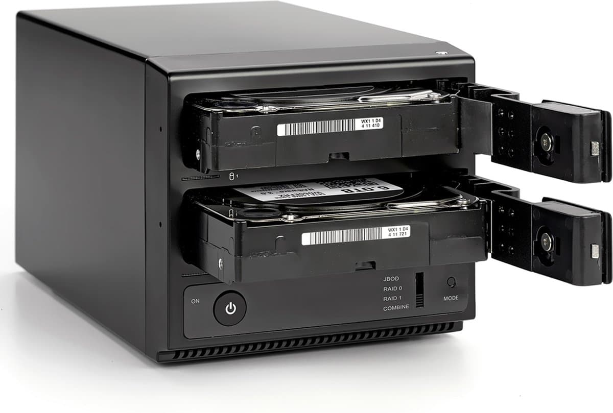 Oyen Digital Mobius 2C RAID 2-Bay USB-C HDD - 16TB — afbeelding 1