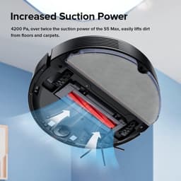 Roborock Q7 Max - Robotstofzuiger met dweilfunctie - Zwart - 58W — thumbnail 8