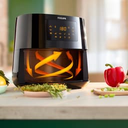 Philips Essential 3000 Series Airfryer XL - HD9270/93 - 6.2L - Tot 5 Personen - Met bakvorm — thumbnail 5