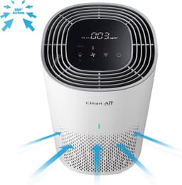 Clean Air Optima® CA-505 Smart - Intelligente HEPA Ionisator Luchtreiniger - 360° Airflow - Extreem stil met sleepmode! <10dB(A)! — thumbnail 14