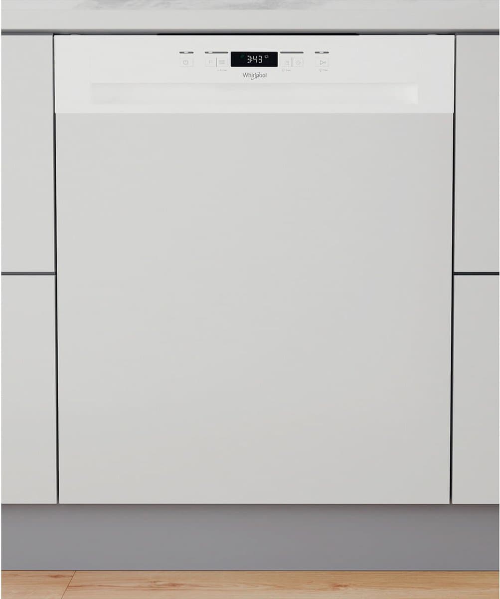 vaatwasser 60cm 14 couverts 46db integreerbaar met hoofdband - whirlpool - wbc3c26 — afbeelding 1