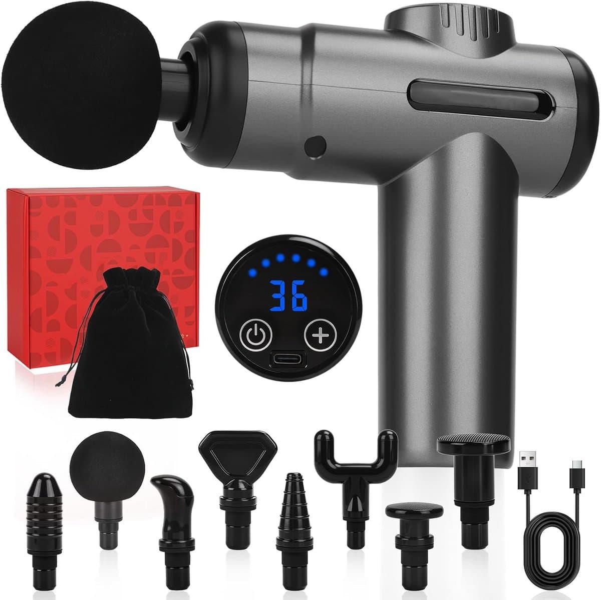 Massage Gun Professioneel - Massage Apparaat - Theragun spierherstel — afbeelding 1