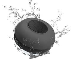 RONN® Douche Speaker - Badkamer Speaker - Douche Speaker Bluetooth - Zwart - 4cm x 5cm x 3cm