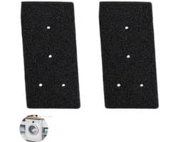 2 x Filterdroger - droger - Geschik voor Bauknecht Privileg Whirlpool Filters HX 481010716911 HMMR10440 -Spons filter- Herbruikbaar(21.8x10.9x1.27CM)