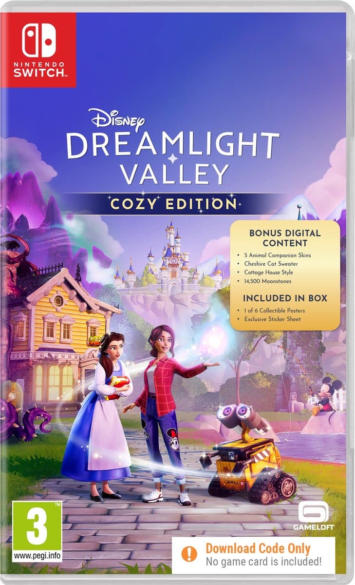 Disney Dreamlight Valley Cozy Edition - Switch (Code in a Box) — afbeelding 1
