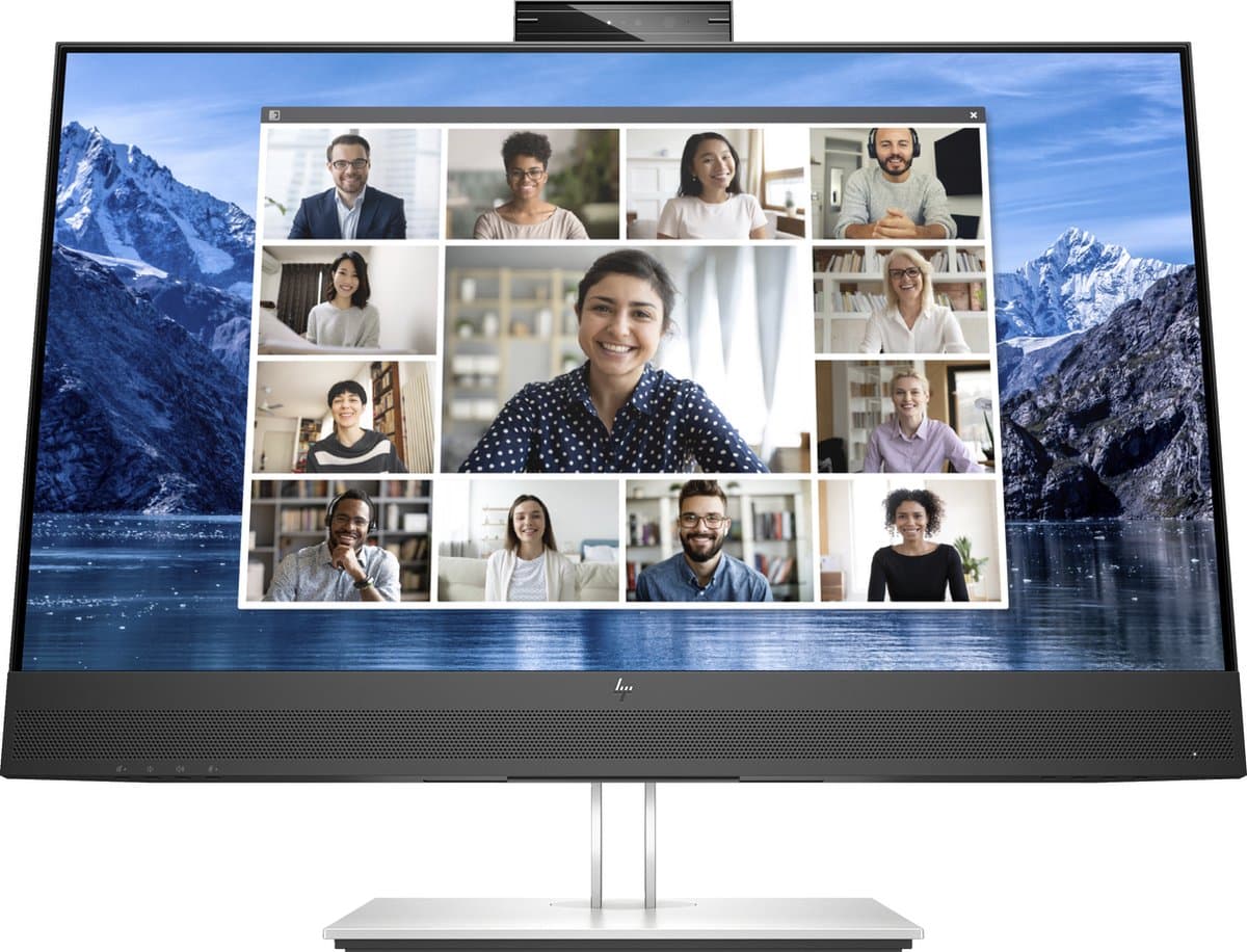 HP E-Series E27m G4 - QHD Webcam Monitor - 27 inch — afbeelding 1