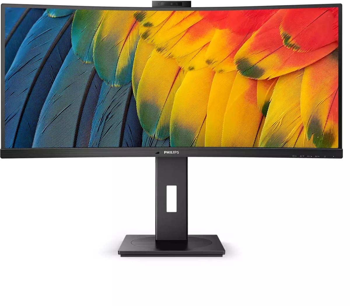 Philips 34B1U5600CH- Ultrawide Webcam Monitor - USB-C - RJ45 - 120hz - 34 inch — afbeelding 1