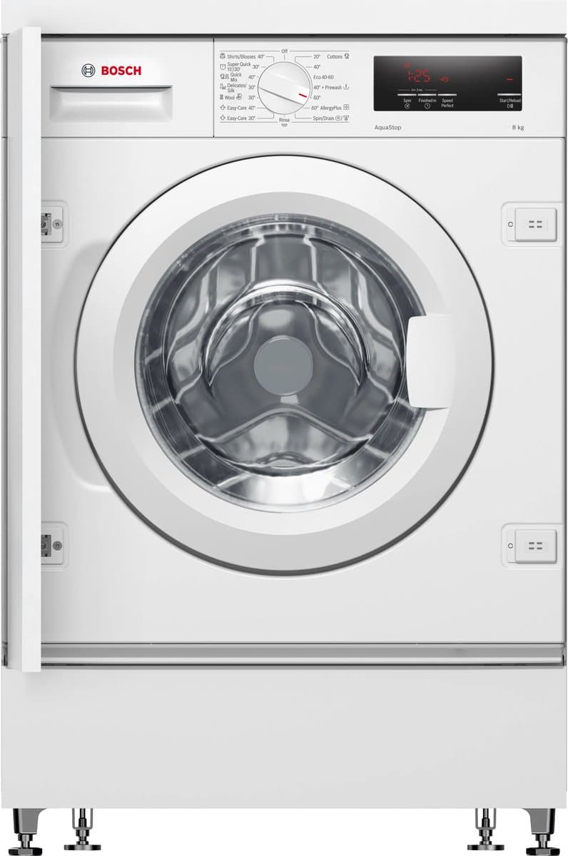 Bosch WIW24342EU - Serie 6 - Inbouw Wasmachine - 1200 rpm - ENG Display - Energielabel C - Zeer stil — afbeelding 1