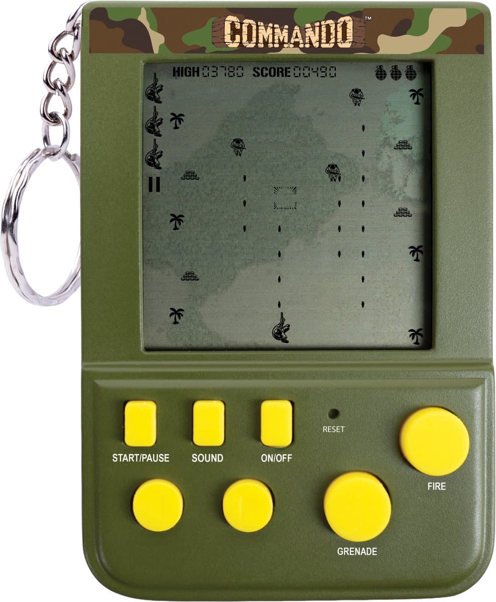Commando - retro gaming handheld (sleutelhanger) — afbeelding 1