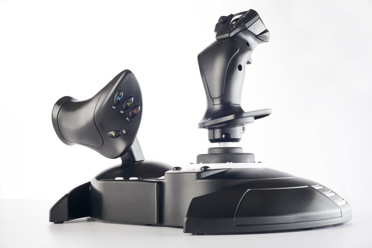 Thrustmaster T.Flight Hotas One Flight Simulator Stick & Throttle - Xbox Series X|S / Xbox One / PC - Afneembaar Roersysteem — afbeelding 1