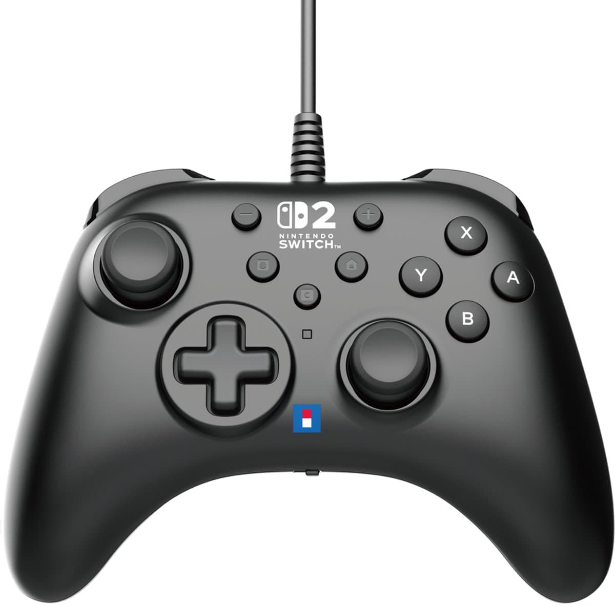 HORI - HORIPAD Turbo Wired Controller voor Nintendo Switch 2 - Zwart - Officieel gelicentieerd door Nintendo — afbeelding 1