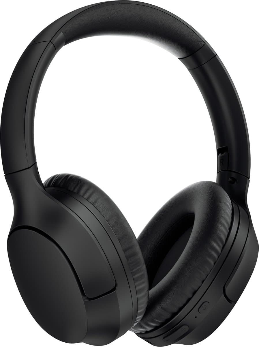 Over Ear Koptelefoon Draadloos - Draadloze Headset met Microfoon - Bluetooth 5.3 - 60 Uur Batterij - Inklapbaar - ENC Kristalheldere Gesprekken - Bluetooth Headset - Zwart — afbeelding 1