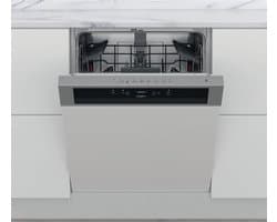 Whirlpool WBC 3C26 X - Half geïntegreerde vaatwasser