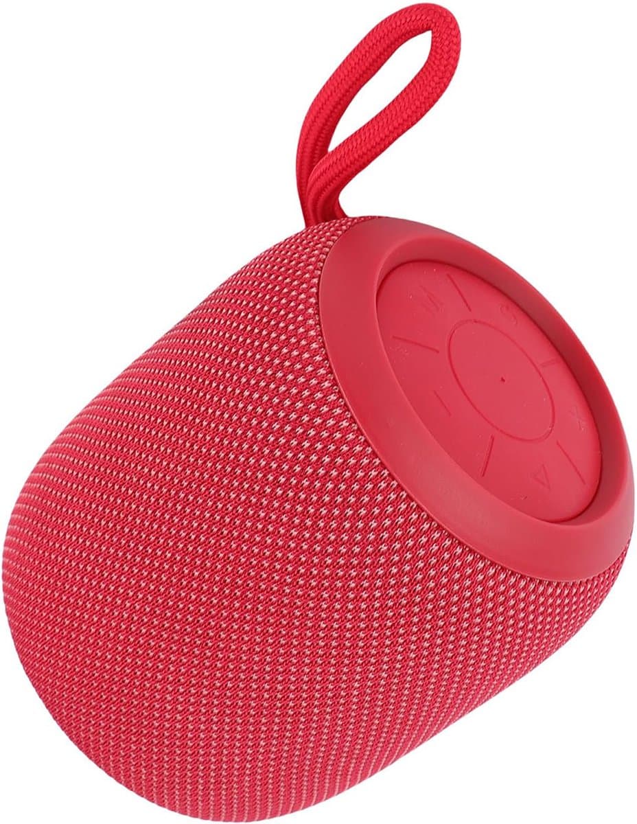 Draagbare Bluetooth Speaker- luidspreker - RGB-muzieklicht - Compact En IP4 Waterdichte-Bluetooth 5.3-Rood — afbeelding 1