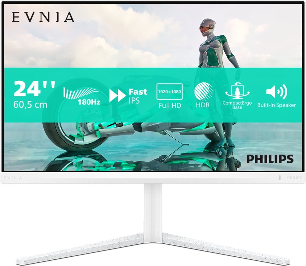 Philips Evnia 24M2N3201A - Full HD IPS Monitor - 180hz - 24 inch — afbeelding 1