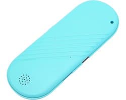 Bluetooth-kussenspeaker, draadloze bone conduction-speaker, mini draagbare onderkussenspeaker met volumeregeling en timerfunctie, slaapondersteunend white noise-apparaat (meerblauw)