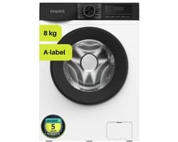 Exquisit WA8214-341A - Wasmachine - 8 Kilo - A Label-10% - 5 Jaar Garantie - Wit