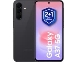 Samsung Galaxy A37 5G - 128GB - Awesome Charcoal + 1 jaar extra garantie
