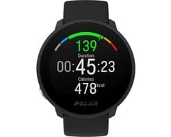 Polar Unite Fitnesshorloge en -tracker - Zwart - Tunnel - S-L