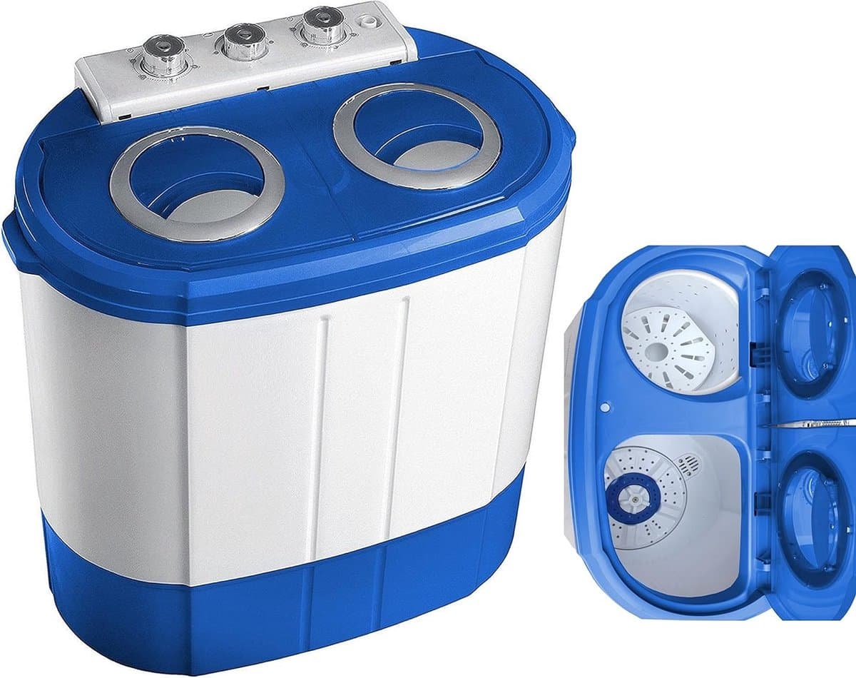 Mini Wasmachine - Voor Kleine Wasgoed - Meerdere Programma's — afbeelding 1
