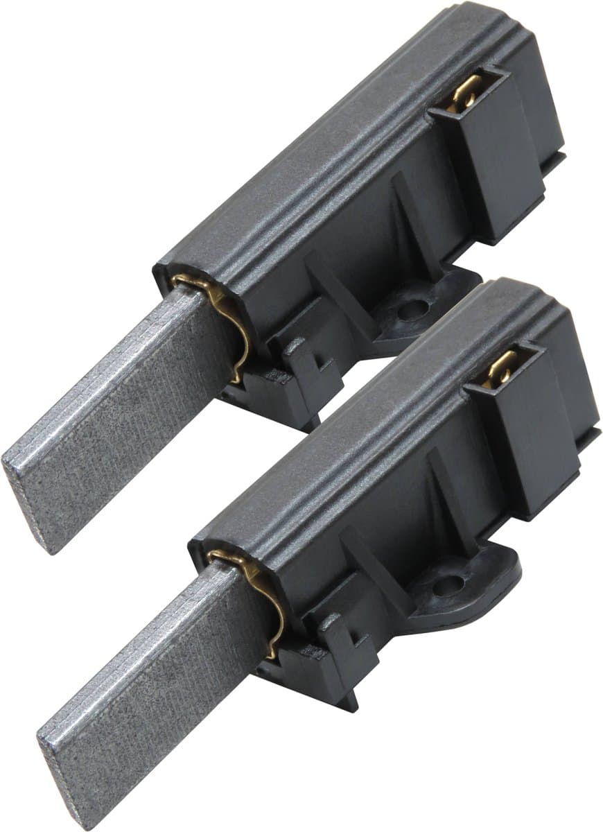 2x Dparts koolborstel geschikt voor Whirlpool Bauknecht en AEG wasmachine - Nidec en Sole motor koolborstels - 5x13x42mm - nr. C00311010 - 481281719419 - 4006020152 — afbeelding 1