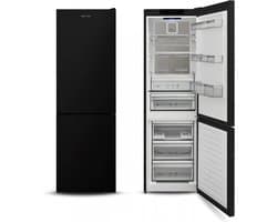 Vestfrost Koel-Vriescombinatie - No*Frost - Strakke Zwarte Look - Maxi-Fresh-filter - Koolstoffilter - 0 °C Lade - Maxi-fresh Filter - Compartiment met instelbare vochtigheid - Deuralarm _ Flessenrek