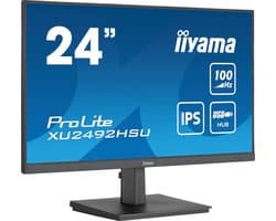 iiyama ProLite XU2492HSU-B6 - 24 inch - Full HD - IPS - USB-Hub (4x)