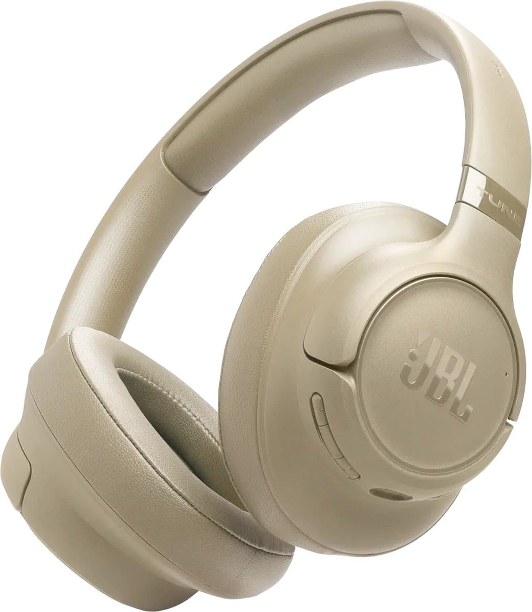 JBL Tune 730BT - Draadloze Bluetooth Koptelefoon - Over-ear - 76 uur batterij - JBL Pure Bass - Beige — afbeelding 1