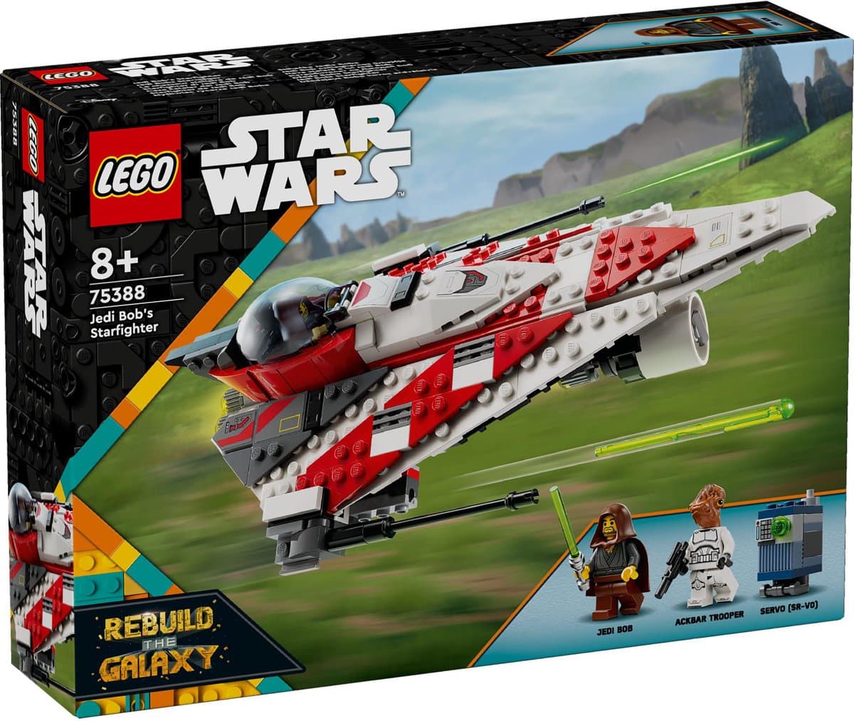 LEGO Star Wars - Jedi Bobs Starfighter Ruimteschip Set - 75388 — afbeelding 1