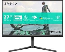 Philips Evnia 27M2N3800A - 4K Dual Mode Gaming Monitor - Hoge Kleurechtheid - HDR400 - 160-320 hz - 27 inch