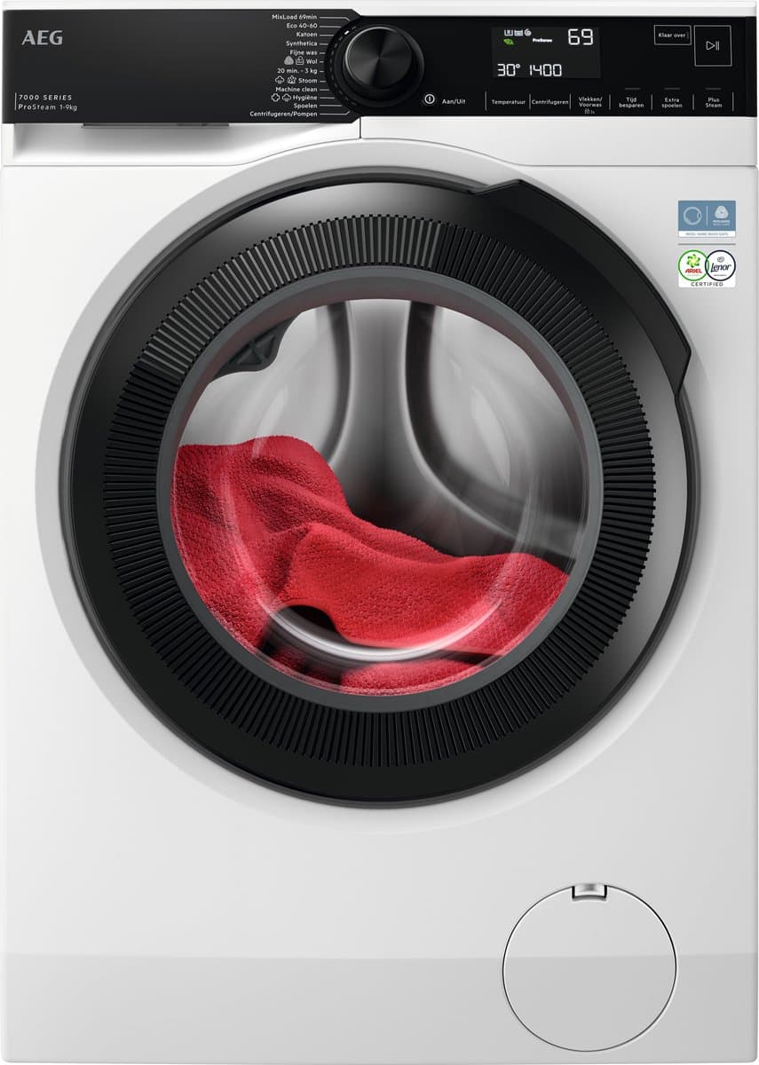 AEG LR7694E4 7000 ProSteam® - Wasmachine - 9 kg — afbeelding 1