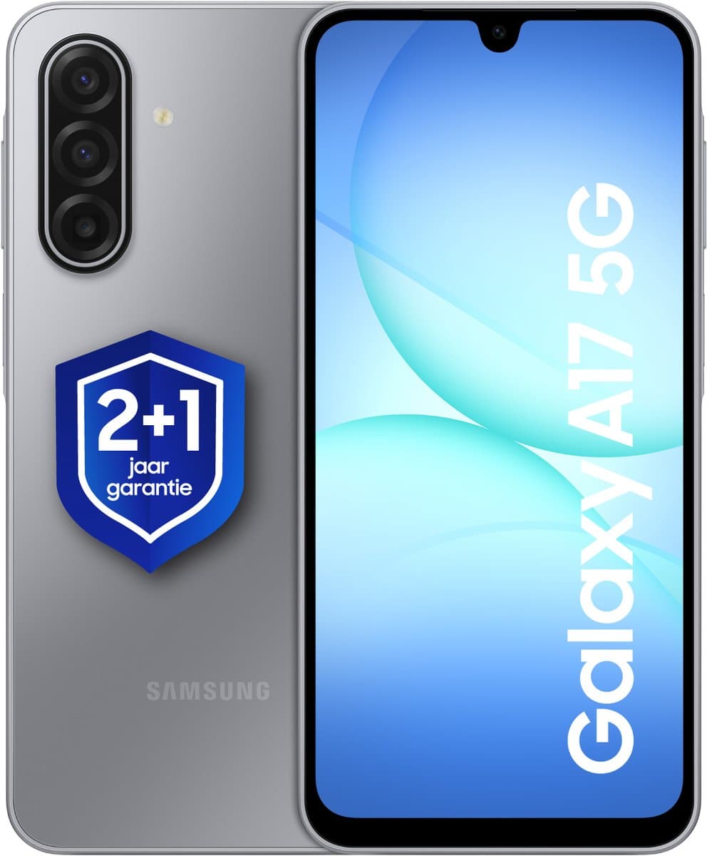 Samsung Galaxy A17 5G - 128GB - Gray + 1 jaar extra garantie — afbeelding 1