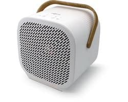AIR AND ME Doux Luchtreiniger – HEPA Filter & Ionisatie – Fluisterstil (28 dB) – 15 m² – Compact & Energiezuinig – Wit