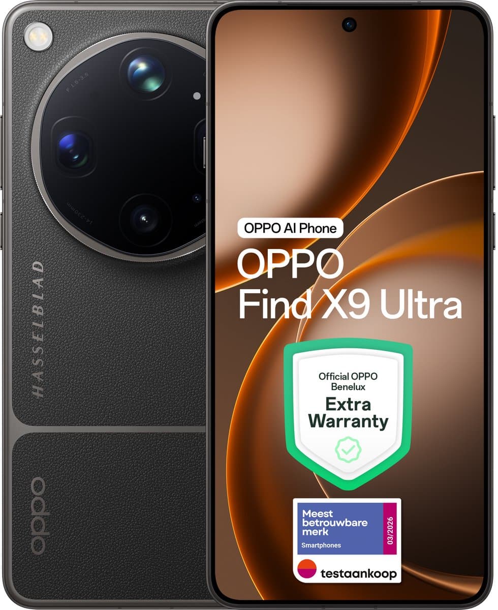 OPPO Find X9 Ultra 12+512GB Tundra Umber - Extra Garantie — afbeelding 1