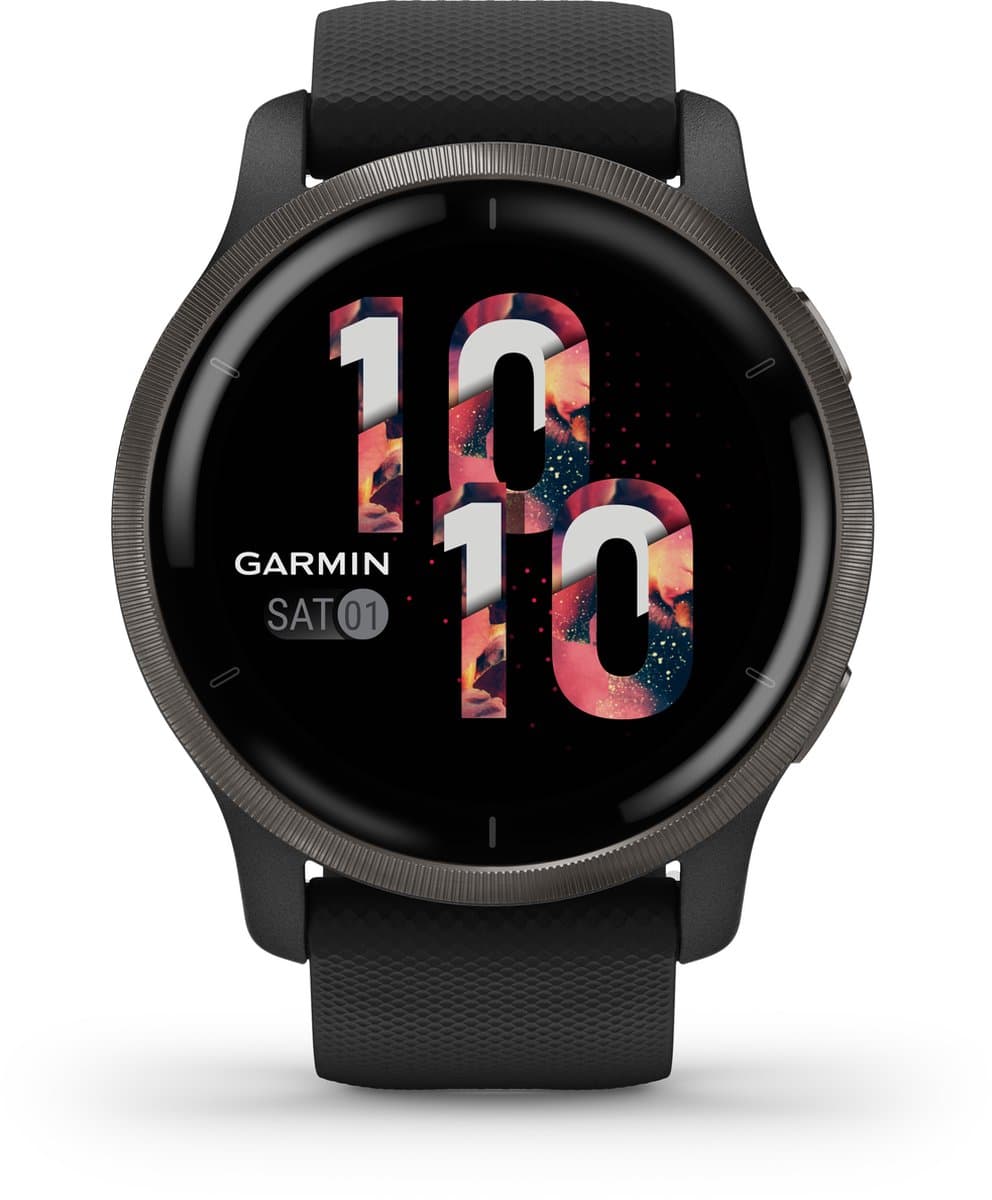 Garmin Venu 2 - Smartwatch voor heren met Stappenteller - 10 dagen batterij - 45 mm - Zwart — afbeelding 1