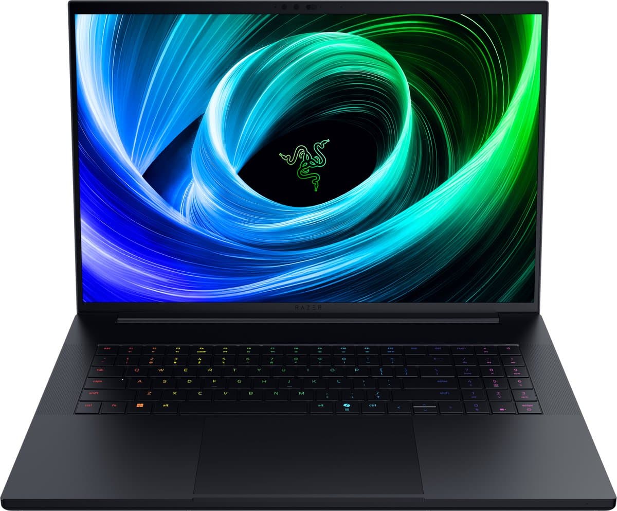Razer Blade 18 Gaming Laptop - 18" UHD+ 240Hz LCD - Intel Ultra 9 275HX - 32GB RAM - RTX 5080 - 1TB — afbeelding 1