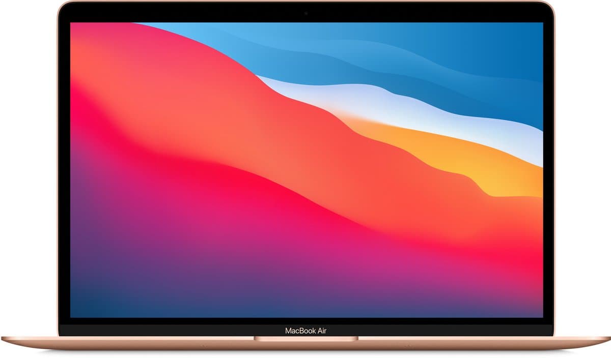 Apple MacBook Air (2020) MGND3N/A - 13.3 inch - Apple M1 - 256 GB - Roségoud - QWERTY — afbeelding 1