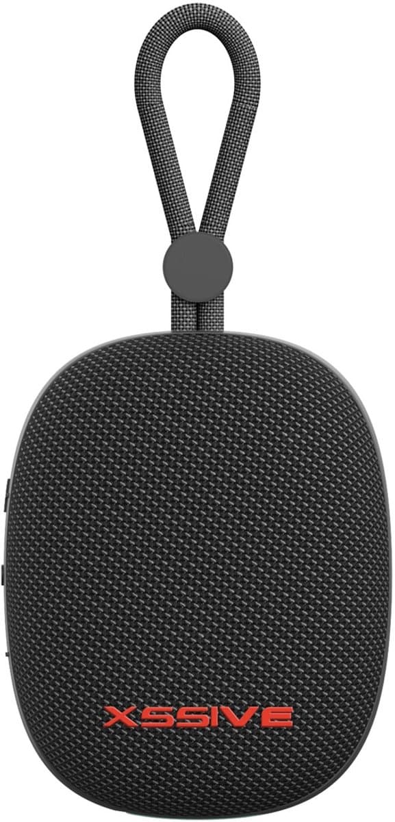 Mini Speaker Bluetooth 5.3 - 12+ Uur Afspeeltijd - Spatwaterbestendig - Draadloze Speakers Klein - Zwart — afbeelding 1